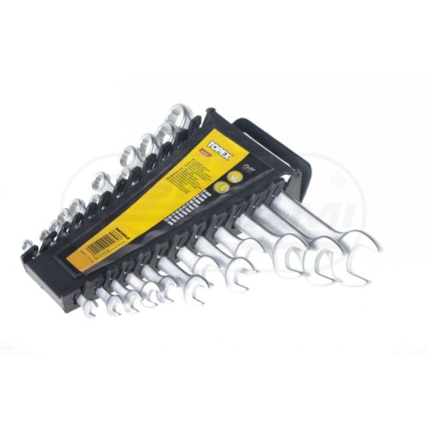 Kpl. kluczy płasko-oczkowych 6-22