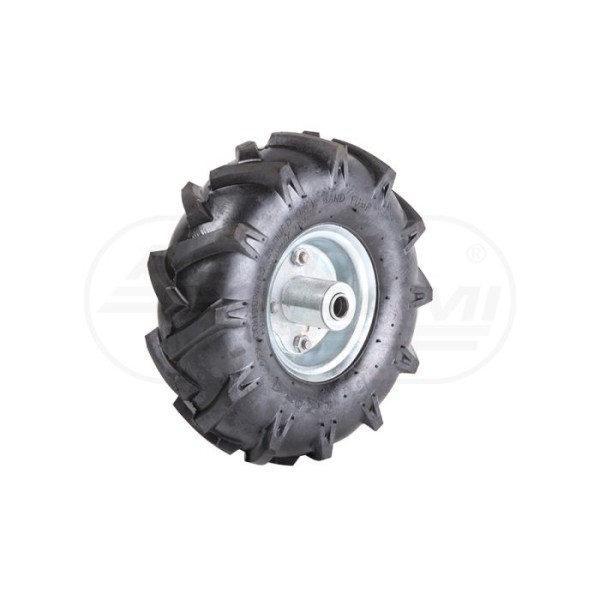 Koło ogumione fi 16 mm jodełka PR1800-4
