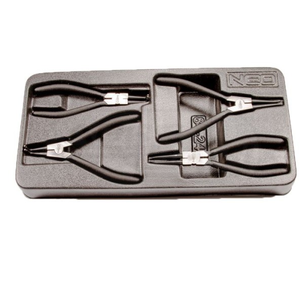 Szczypce segera do pierscieni osadczych zest 4szt