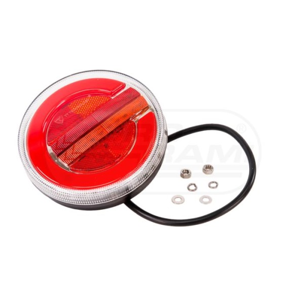 Lampa tylna prawa LED 12-24V okrągła