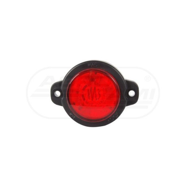 Lampa obrysowa tylna, jednofunkcyjna, 12V-24V + przewod 22cm LgY-S 0,75mm2, diody