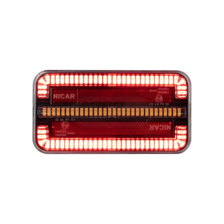 Lampa tylna zespolona 3 funkcje Prawa 12-24V TT TECHNOLOGY TT12028P