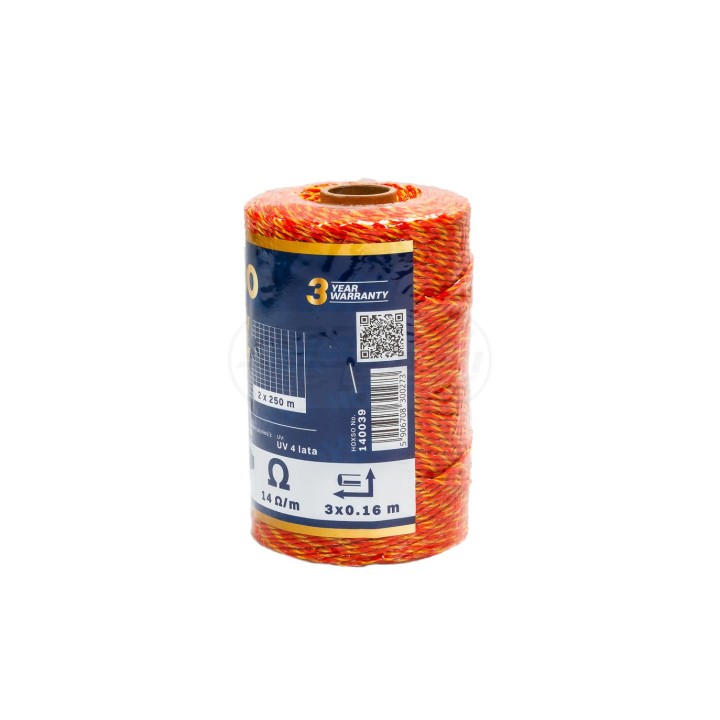 Plecionka Ogrodzeniowa 2.0mm 250m 3x0,16 HOXSO Premium 9988135
