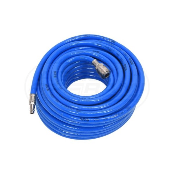 Wąż pneumatyczny PCV z szybkozłączem 8mmx20m