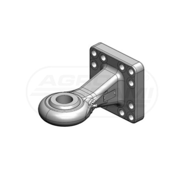 Zaczep oczkowy z łożyskiem kat. 3 , fi-51mm( Flanszowe ) Scharmueller