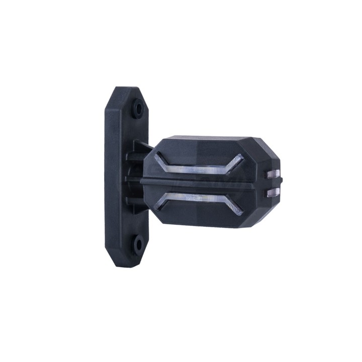 Lampa obrysowa trzyfunkcyjna prosta -diodowa 12/24V LD-3065 HORPOL