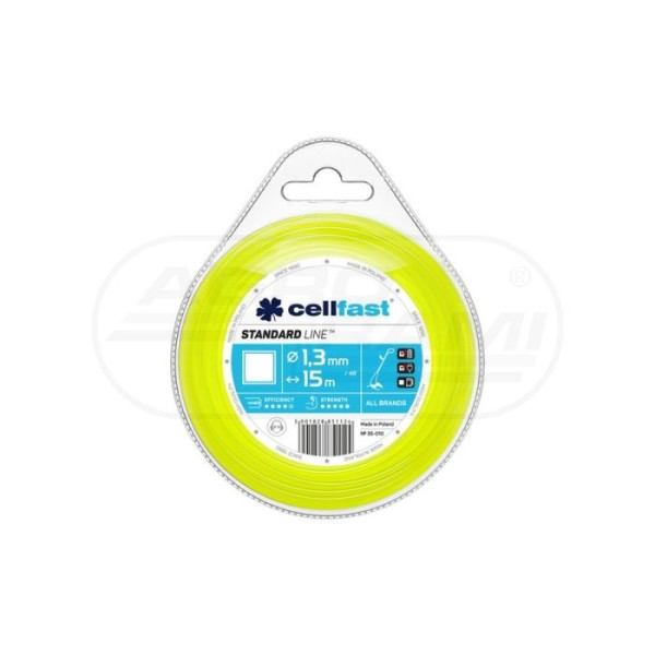 Żyłka tnąca STANDARD  kwadrat Cellfast 35-016