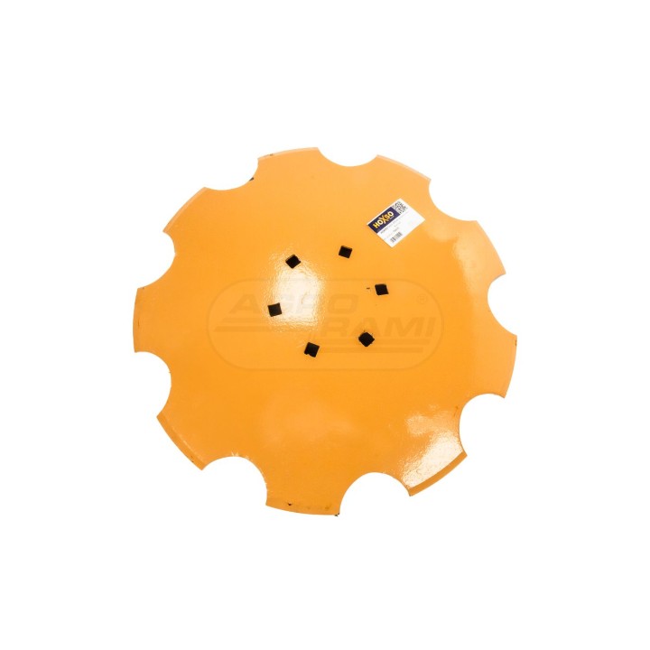 Talerz: 460x4mm, 6 otworów, rozstaw 123mm STAL BOROWA 9988181 HOXSO