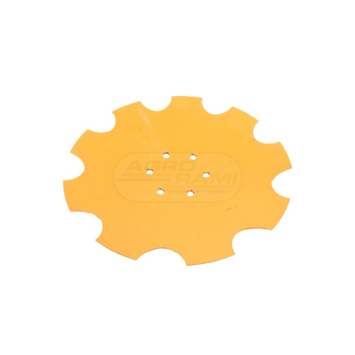 Talerz: 460x4mm, 6 otworów, rozstaw 123mm STAL BOROWA 9988181 HOXSO
