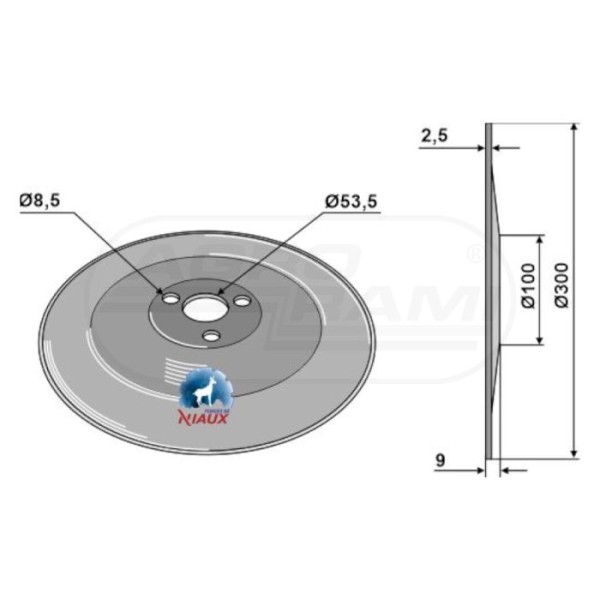 TALERZ REDLICY WYSIEWAJĄCEJ 951498 IND