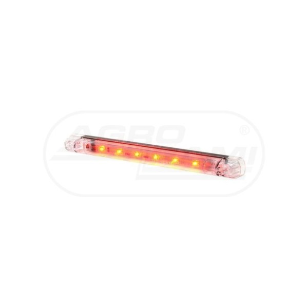 Lampa hamowania, jednofunkcyjna, 12V-24V + przewody 39cm LgY-S 0,75mm2, diody