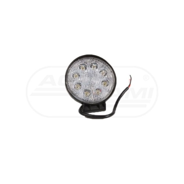 Lampa robocza LED okrągła 8x3W