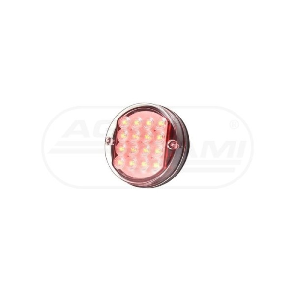 Lampa zespolona tylna, 24V + przewody 38cm LgY-S 0,75mm2, diody