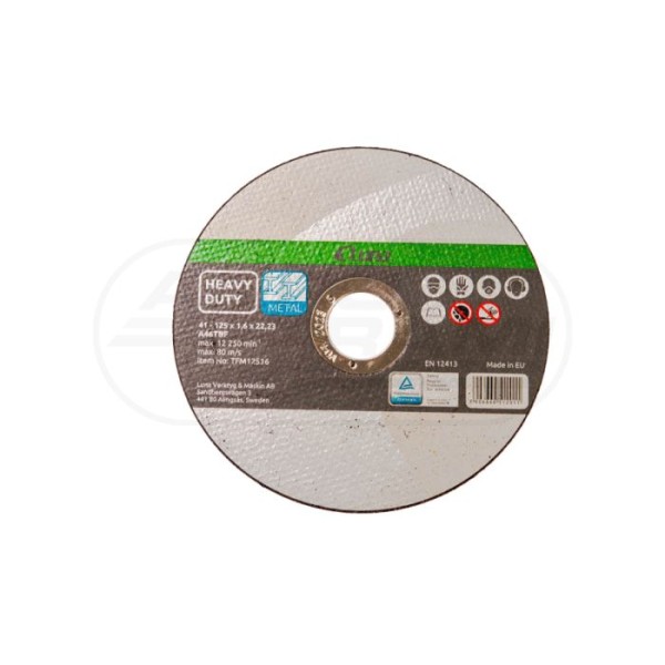 Tarcza do cięcia metalu 125x1,6x22,23