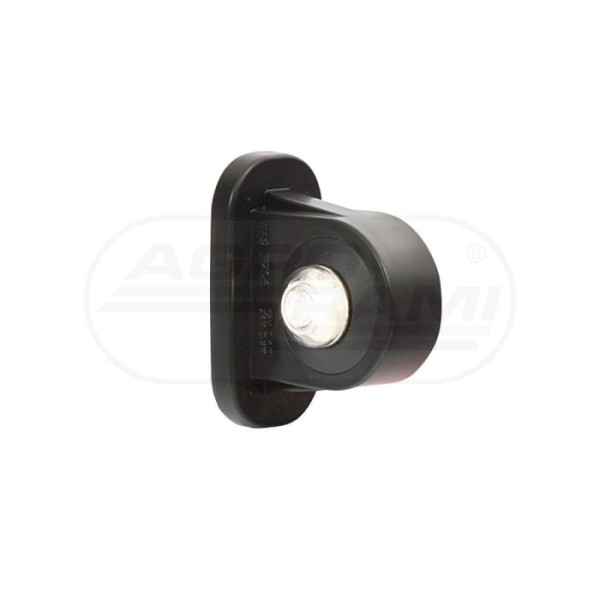 Lampa zespolona obrysowa przednio-tylna lewa, 12V-24V + przewody 33cm LgY-S 0,75mm2, diody