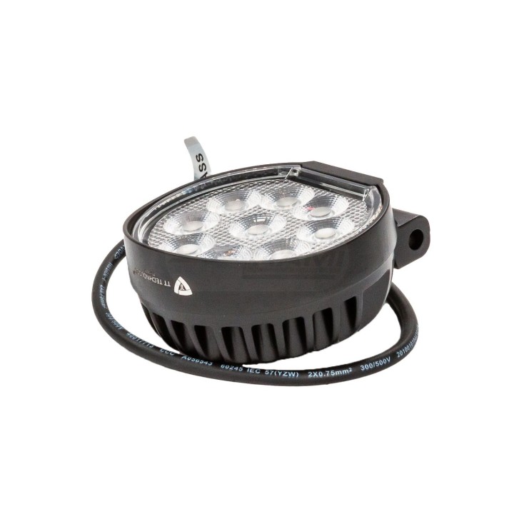 Lampa robocza 36LED, 36W, okrągła, rozproszona TT.13337 TT TECHNOLOGY