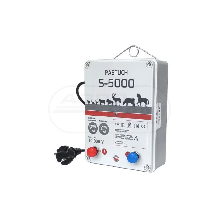 Elektryzator sieciowy PASTUCH S-5000 5,0/3,2J Pomelac 10101001200 POMELAC