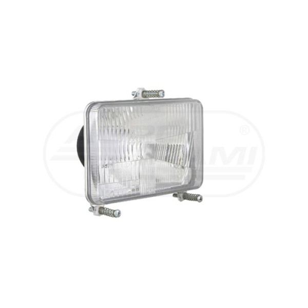 Reflektor przedni H4 2F 167x106+ uszczelka, żarówka 3Ł 130x120 płaskie MF4235, MF8260, RENAULT 41/181-101