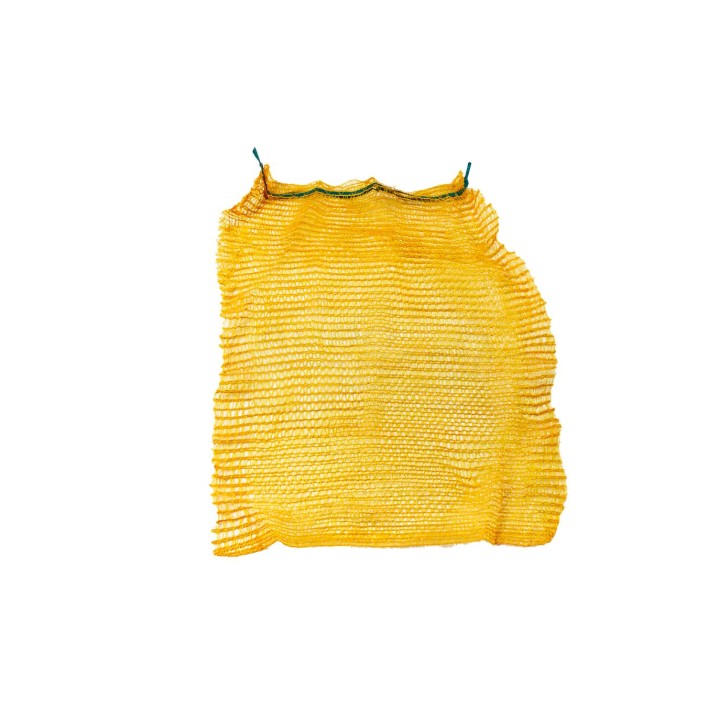 Worek raszlowy żółty - jasny 15kg, 40x65 cm  Mocny op.100szt
