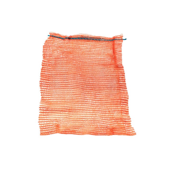 Worek raszlowy pomarańczowy- jasny 15kg, 40x65 cm Mocny op.100szt