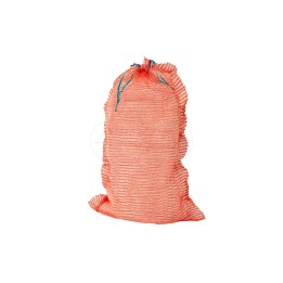Worek raszlowy pomarańczowy-jasny 30kg, 50x80 cm  Mocny op.100szt