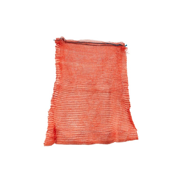 Worek raszlowy pomarańczowy-jasny 30kg, 50x80 cm  Mocny op.100szt