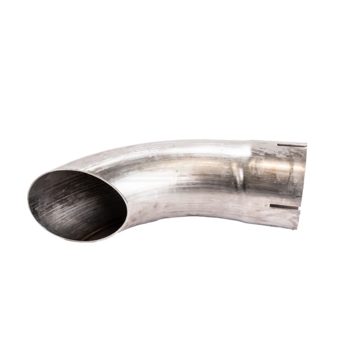 Końcówka rury wydechowej FI-100 MM inox