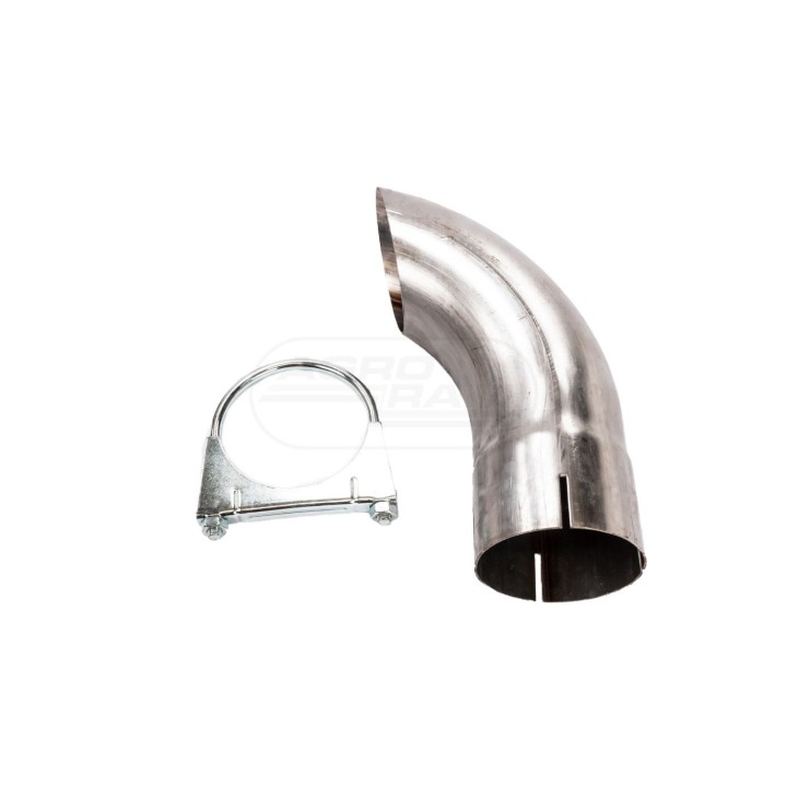 Końcówka rury wydechowej FI-100 MM inox
