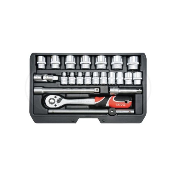 Komplet nasadek 22 elementowy YT-3856 YATO