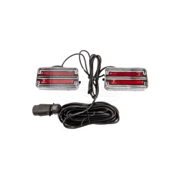 Lampy tylne zespolone na magnes, 3 funkcje, 12-24V, 7,5 m kabel  TT12024 TT TECHNOLOGY