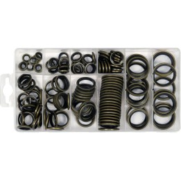 Zestaw podkładek gumowo metalowych 150 szt YT068582 YATO
