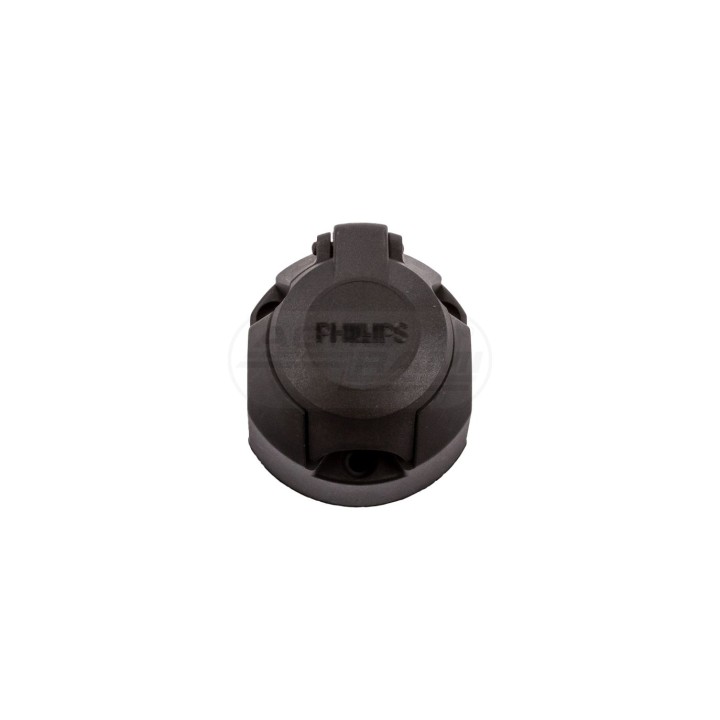 Gniazdo 7-pinowe 12V M3 czarne PHILLIPS B30131011001