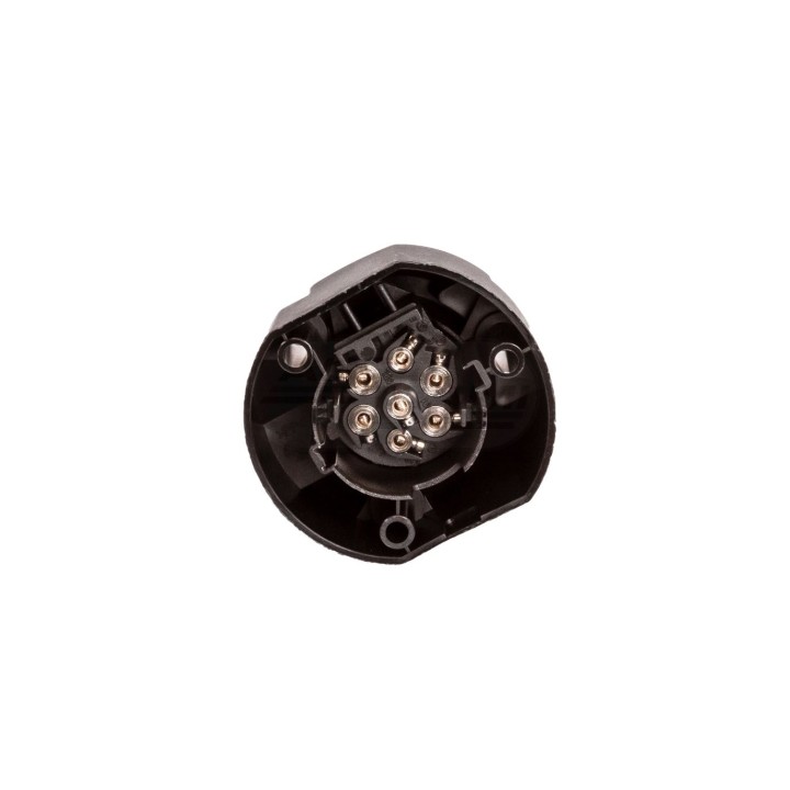 Gniazdo 7-pinowe 12V M3 czarne PHILLIPS B30131011001