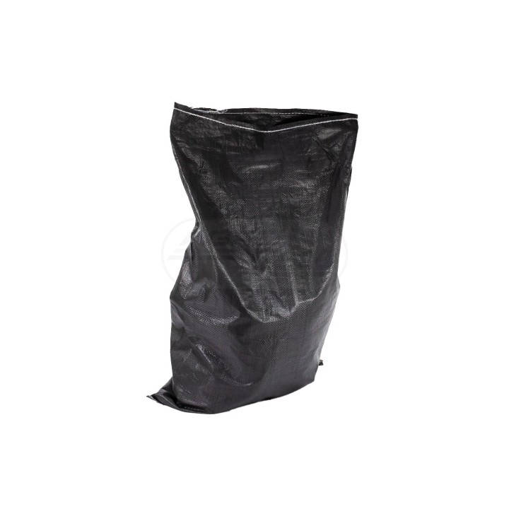 Worek czarny 25kg, 50x80 cm polipropylenowy Mocny 49gr