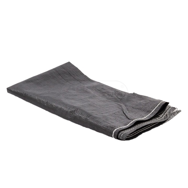 Worek czarny 25kg, 50x80 cm polipropylenowy Mocny 49gr