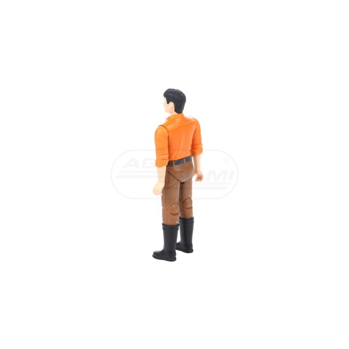Figurka mężczyzny białego w brązowych dżinsach BR-60007 BRUDER