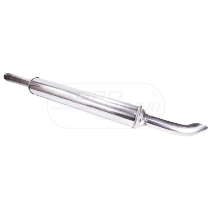 Tłumik URSUS 3P INOX gięty wylot 46914020 , INOX POWER SILENCER