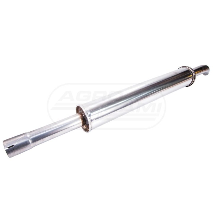 Tłumik URSUS 3P INOX gięty wylot 46914020 , INOX POWER SILENCER