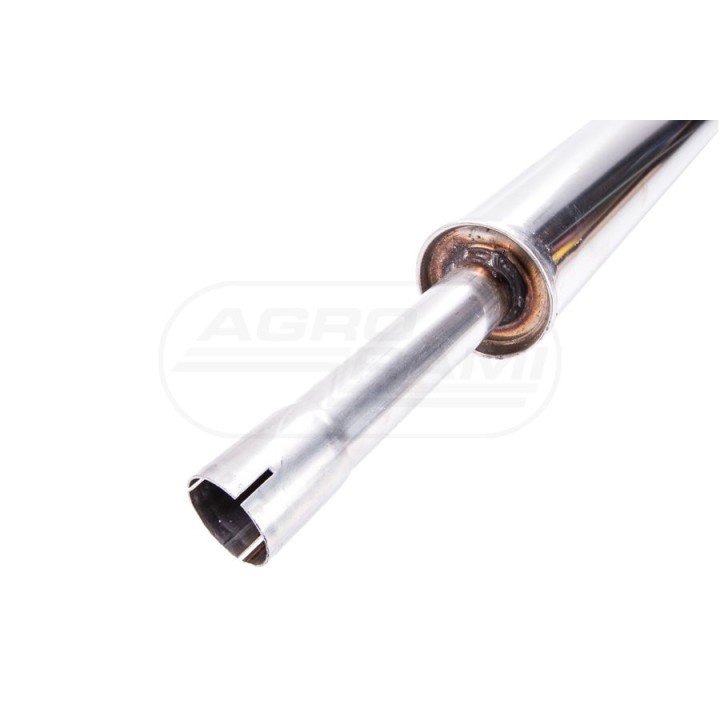 Tłumik URSUS 3P INOX gięty wylot 46914020 , INOX POWER SILENCER