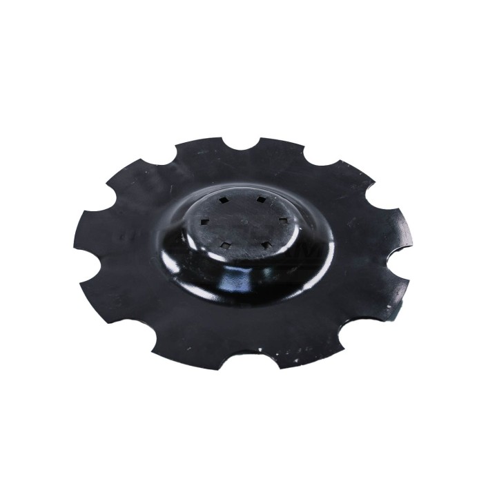 Talerz uzębiony 510x4, 6-otw. fi13, fi piasty 122mm, Z10 w wpustem pod piastę BT00530-51, BT0053051 PRODUKT WŁOSKI