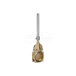 Zasuwa 4" klinowa z siłownikiem hydraulicznym MZ