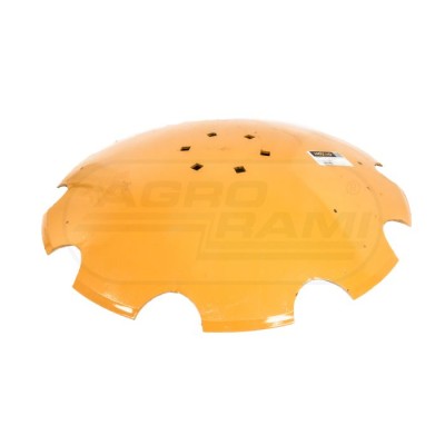 Talerz 560x4mm 6 otworów rozstaw 123mm STAL BOROWA