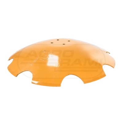 Talerz: 560x4 mm, Otwory: 4  uzębiony STAL BOROWA