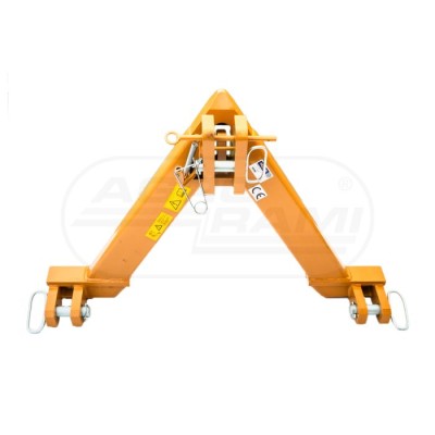 Trójkąt  zaczepowy TUZ kat. 3 do narzędzi o masie max 1800kg