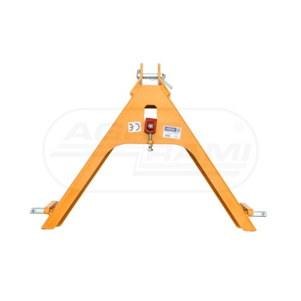 Trójkąt  zaczepowy TUZ kat. 2 do narzędzi o masie max 1500kg