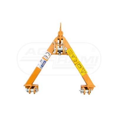 Trójkąt  zaczepowy do narzędzi o masie max 500kg Komunalny