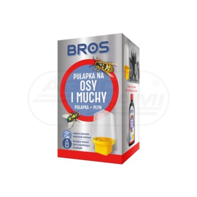 Pułapka z płynem na osy i muchy - BROS