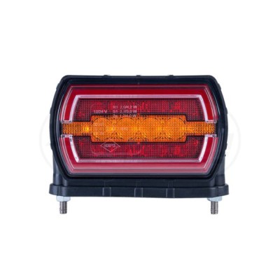 Lampa zespolona tylnaCLEO HOR115N pozycyjne tylne NEON LED1224V wesja z dolnym mocowaniem przewód 4x0,5mm-1mb