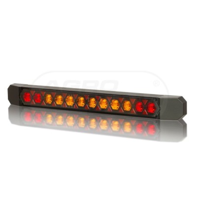 Lampa zespolona tylna LIZARD hor145a pozycyjna NEON hamowania kierinek LED 1224V przewód 4x0,5mm-1mb