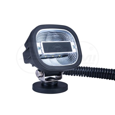 Lampa robocza HOR142 LED1224V-10W-przewód spiralny 8mb-światło rozproszone 120lm